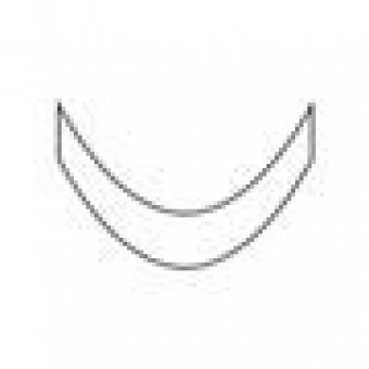 Smile Line  French Silver 